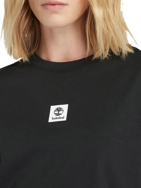 STACK LOGO  T-shirt en coton NOIR - T-shirt