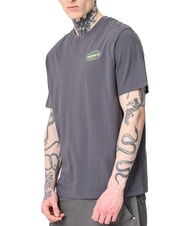 TIMBERLAND GAS STATION T-shirt &agrave; manches courtes, pur coton perle noircie - T-shirt - 4