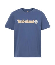 TIMBERLAND KENNEBEC RIVER LINEAR LOGO T-shirt en cotton oc&eacute;an - T-shirt - 5
