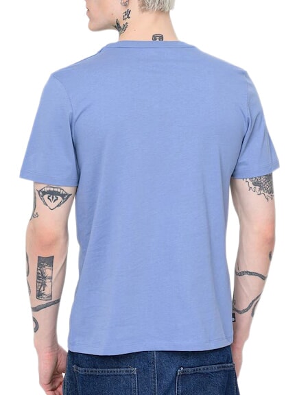 KENNEBEC RIVER LINEAR LOGO T-shirt en cotton bleu moyen - T-shirt
