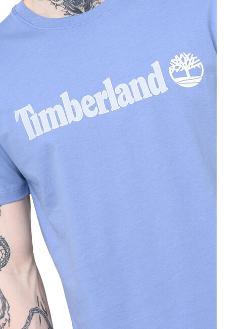 KENNEBEC RIVER LINEAR LOGO T-shirt en cotton bleu moyen - T-shirt