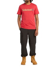 TIMBERLAND KENNEBEC RIVER LINEAR LOGO T-shirt en cotton Beaut&eacute; am&eacute;ricaine - T-shirt - 3