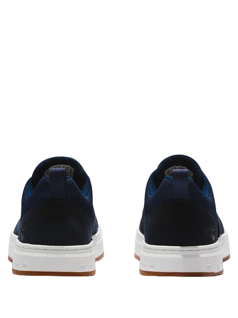 MAPLE GROVE Baskets en cuir marine - Chaussures Homme