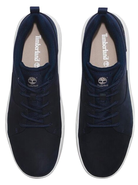 MAPLE GROVE Baskets en cuir marine - Chaussures Homme