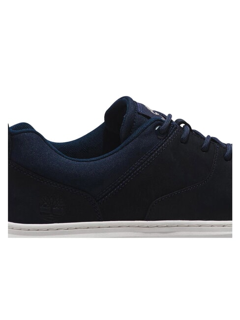 MAPLE GROVE Baskets en cuir marine - Chaussures Homme