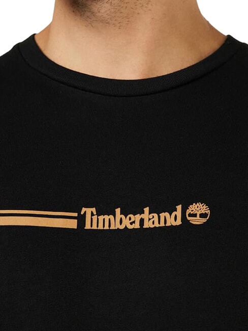 TIER3 T-shirt en pur coton NOIR - T-shirt