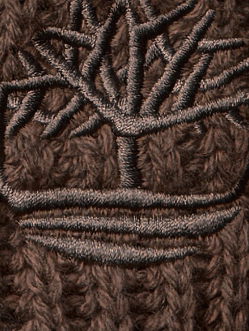 WOOL Chapeau en laine m&eacute;lang&eacute;e Chocolat - Bonnets