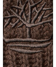 TIMBERLAND WOOL Chapeau en laine m&eacute;lang&eacute;e Chocolat - Bonnets - 3