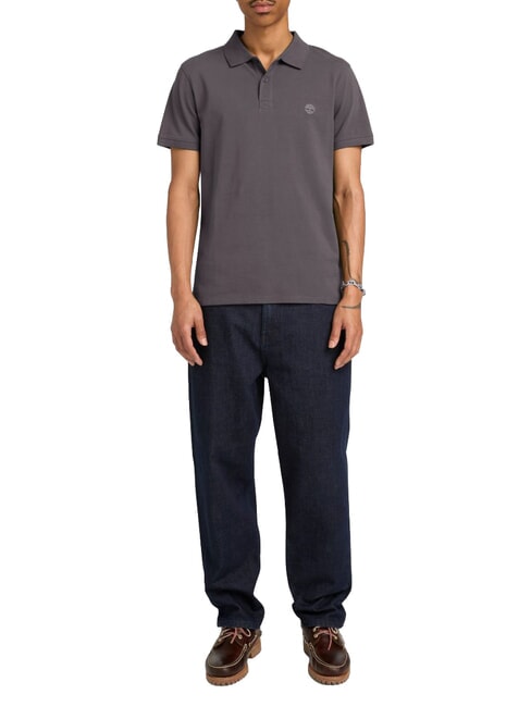 MILLERS RIVER polo &agrave; manches courtes perle noircie - chemise polo