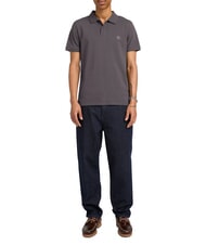 TIMBERLAND MILLERS RIVER polo &agrave; manches courtes perle noircie - chemise polo - 3