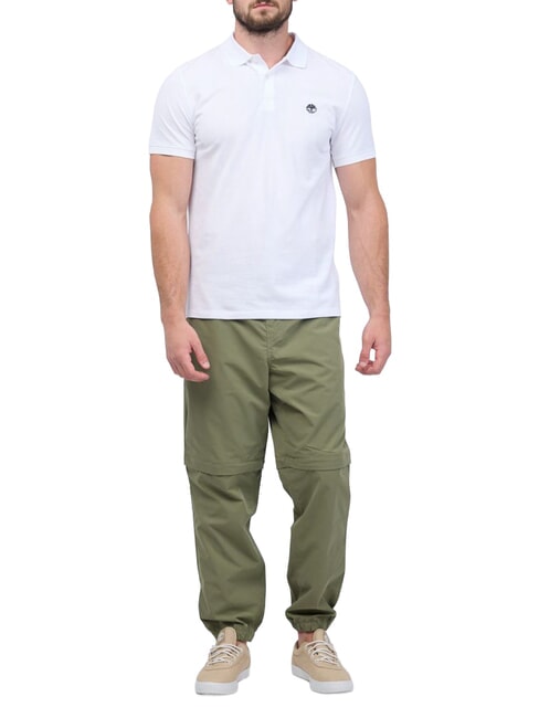 MILLERS RIVER polo &agrave; manches courtes blanc - chemise polo