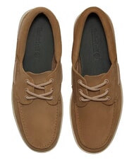 TIMBERLAND PORTOFINO mocassin en cuir beige moyen - Chaussures Homme - 4