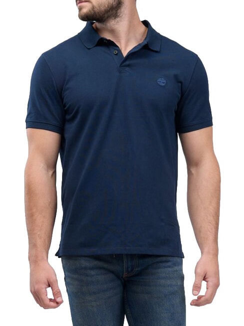 MILLERS RIVER polo &agrave; manches courtes saphir noir - chemise polo