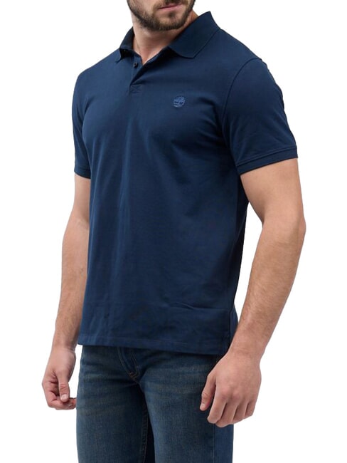 MILLERS RIVER polo &agrave; manches courtes saphir noir - chemise polo