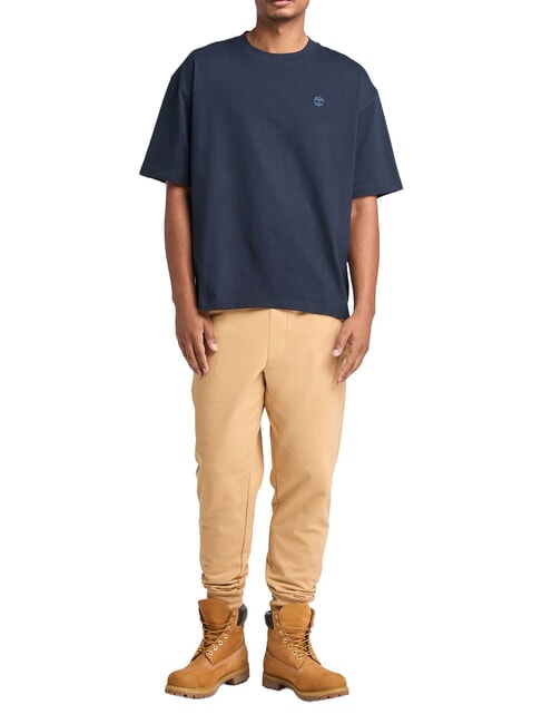 DUNSTAN RIVER T-shirt en coton saphir noir - T-shirt
