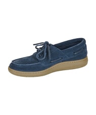 TIMBERLAND PORTOFINO mocassin en cuir daim bleu marine - Chaussures Homme - 4