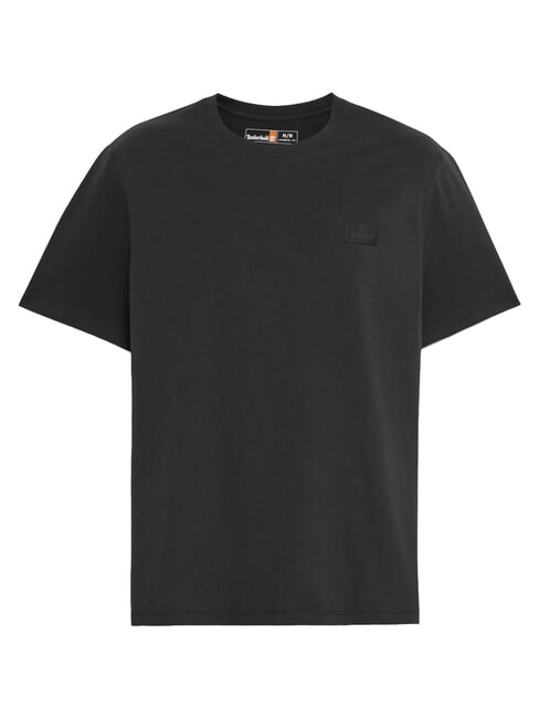 SILICON BADGE T-shirt en coton, manches courtes NOIR - T-shirt