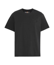 TIMBERLAND SILICON BADGE T-shirt en coton, manches courtes NOIR - T-shirt - 4