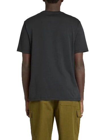SILICON BADGE T-shirt en coton, manches courtes NOIR - T-shirt