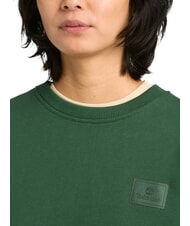 TIMBERLAND SILICON BADGE Sweat-shirt &agrave; col rond aiguille de pin - Pulls molletonn&eacute;s - 4