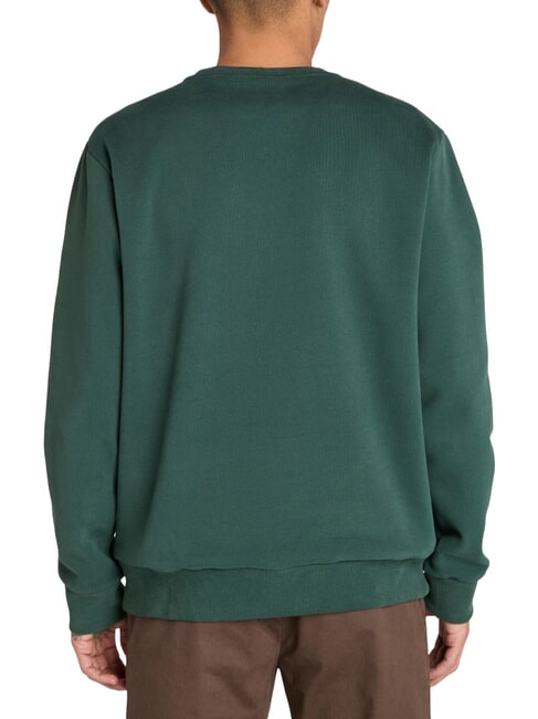 EMBROIDERY TONAL Sweat-shirt &agrave; col rond pignons verts - Pulls molletonn&eacute;s