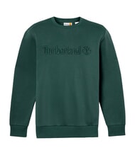 TIMBERLAND EMBROIDERY TONAL Sweat-shirt &agrave; col rond pignons verts - Pulls molletonn&eacute;s - 5
