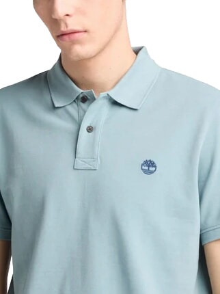 MILLERS RIVER polo en coton aube grise - chemise polo