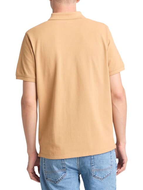 MILLERS RIVER polo en coton botte de bl&eacute; clair - chemise polo