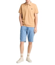 TIMBERLAND MILLERS RIVER polo en coton botte de bl&eacute; clair - chemise polo - 3