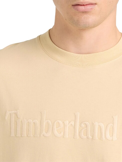 EMBROIDERY TONAL T-shirt en cotton mastic - T-shirt