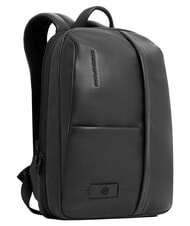 PIQUADRO RUSSEL Sac &agrave; dos pour ordinateur portable 14 pouces, en cuir Noir - Sacs &agrave; dos pour ordinateur portable - 2