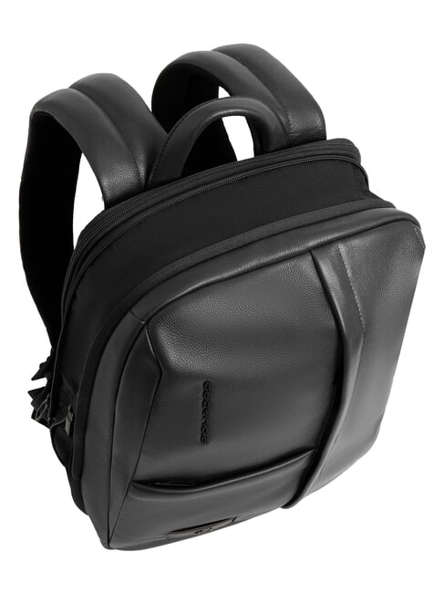 RUSSEL Sac &agrave; dos pour ordinateur portable 14 pouces, en cuir Noir - Sacs &agrave; dos pour ordinateur portable