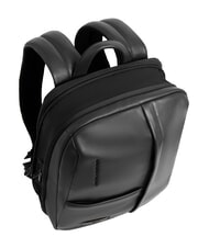 PIQUADRO RUSSEL Sac &agrave; dos pour ordinateur portable 14 pouces, en cuir Noir - Sacs &agrave; dos pour ordinateur portable - 5