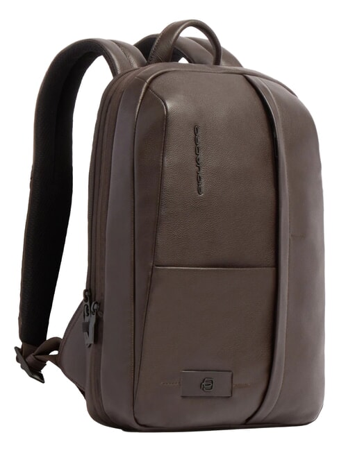 RUSSEL Sac &agrave; dos pour ordinateur portable 14 pouces, en cuir MORO - Sacs &agrave; dos pour ordinateur portable