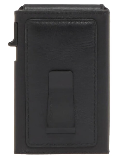 W145 D&eacute;tenteur de carte automatique Noir - Portefeuilles Homme