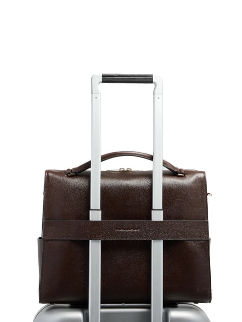 W140 sacoche pour ordinateur portable 14" MARRON - Porte Documents Travail