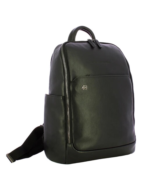 BLACK SQUARE Sac &agrave; dos pour ordinateur portable 13 pouces, en cuir Noir - Sacs &agrave; dos pour ordinateur portable