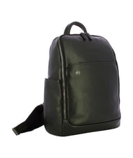 PIQUADRO BLACK SQUARE Sac &agrave; dos pour ordinateur portable 13 pouces, en cuir Noir - Sacs &agrave; dos pour ordinateur portable - 2