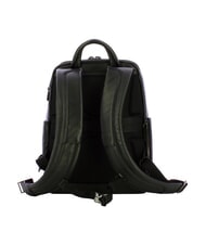 PIQUADRO BLACK SQUARE Sac &agrave; dos pour ordinateur portable 13 pouces, en cuir Noir - Sacs &agrave; dos pour ordinateur portable - 3