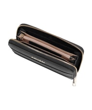 PIQUADRO PATRICIA Portefeuille Zip Around Noir - Portefeuilles Femme - 2
