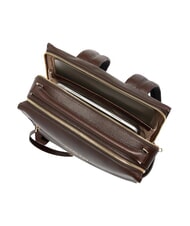 PIQUADRO PATRICIA Sac &agrave; dos en cuir pour ordinateur portable 15,6 pouces MARRON - Sacs pour Femme - 5