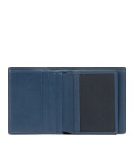 PIQUADRO W143 portefeuille en cuir bleu - Portefeuilles Homme - 2