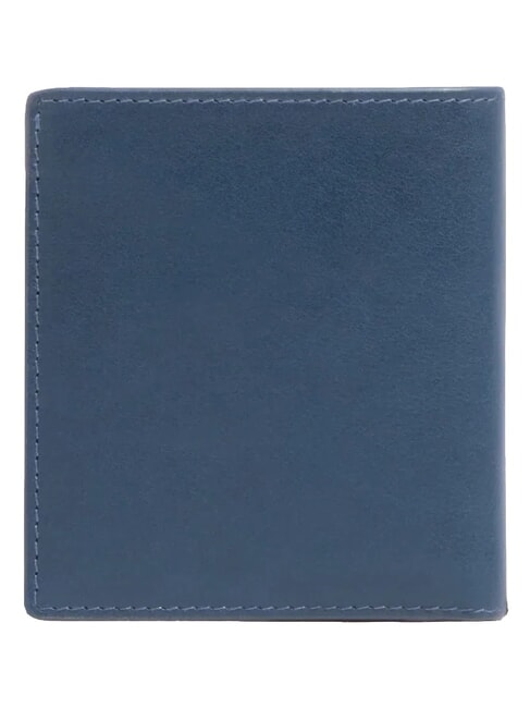 W143 portefeuille en cuir bleu - Portefeuilles Homme