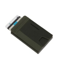 PIQUADRO W145 D&eacute;tenteur de carte automatique VERT - Portefeuilles Homme - 2