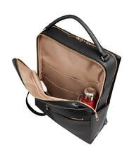 PIQUADRO PATRICIA Sac &agrave; dos en cuir pour ordinateur portable 15,6 pouces Noir - Sacs pour Femme - 4