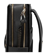 PIQUADRO PATRICIA Sac &agrave; dos en cuir pour ordinateur portable 15,6 pouces Noir - Sacs pour Femme - 7