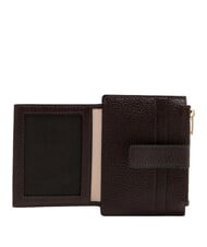 PIQUADRO PATRICIA porte-cartes en cuir MARRON - Portefeuilles Femme - 2