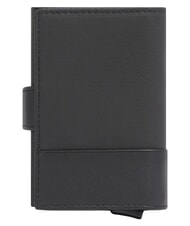 PIQUADRO W145 Porte-cartes &agrave; syst&egrave;me coulissant Noir - Portefeuilles Homme - 3