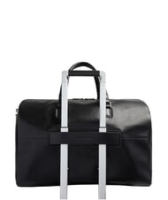 PIQUADRO W143 sac de voyage en cuir Noir - Sacs de voyage - 3