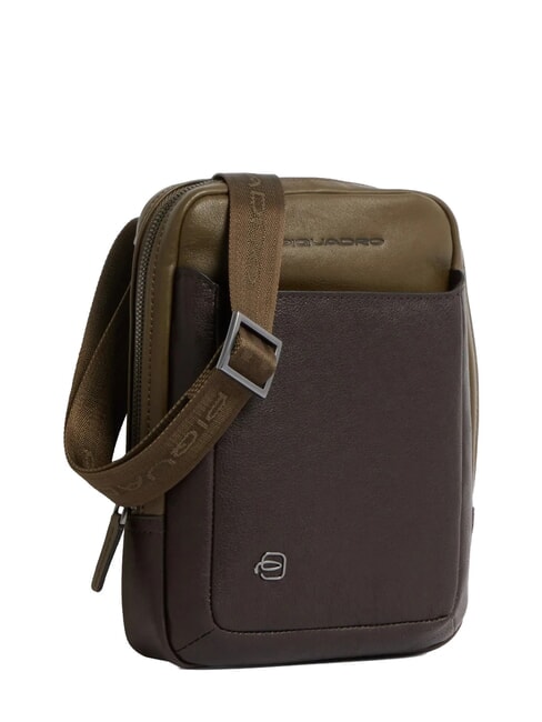 BLACK SQUARE  Sac de transport pour iPad mini vert / marron fonc&eacute; - Sacs en Bandouli&egrave;res pour Homme